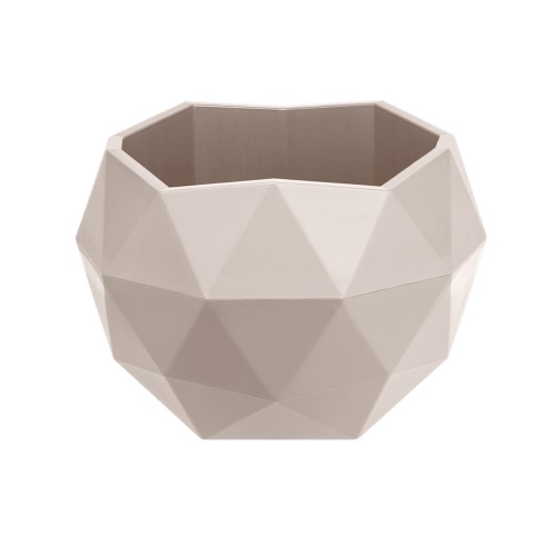 Кашпо пласт ТОПАЗ 2_5л пудровый _9