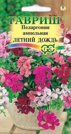 Пеларгония Летний дождь ампельная смесь 3шт _10