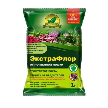ЭКСТРАФЛОР № 6 от почвенной мошки 1гр  _200