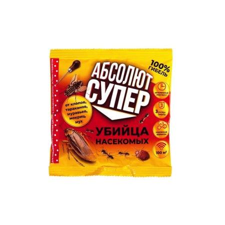 Дуст от насекомых АБСОЛЮТ СУПЕР 100г _50