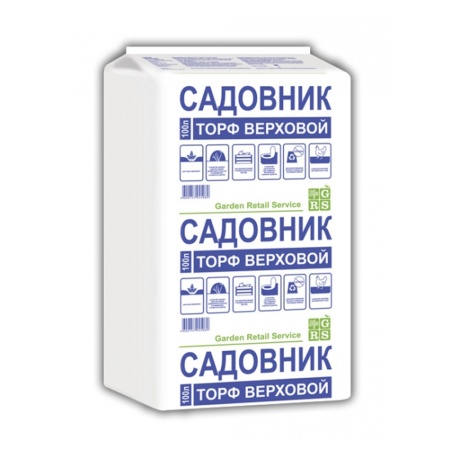 Торф Садовник верховой 100л _24