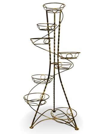 Подставка д_цветов  8яч Спираль  _1