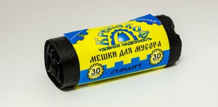Мешки д_мусора КРЕПАКОФ 30л 30шт рулон _50