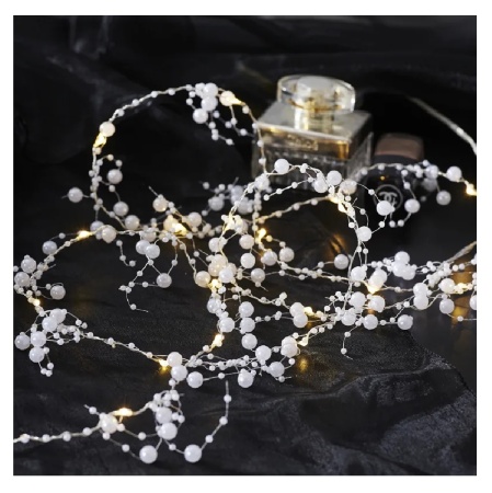 Гирлянда STRING 20 ламп LED 1_9м белая _1