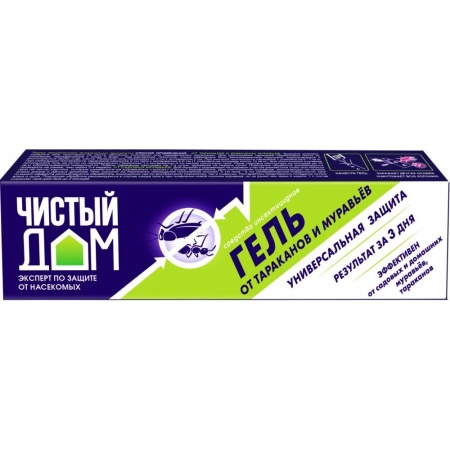 Гель от ползающих ЧИСТЫЙ ДОМ 35 г  _10_40