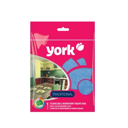 Салфетка YORK из микрофибры традиционная _100