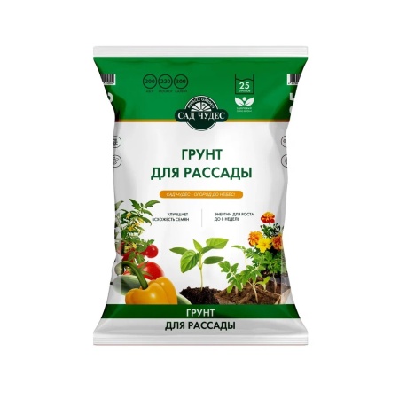 Грунт САД ЧУДЕС Для рассады 25л  _60