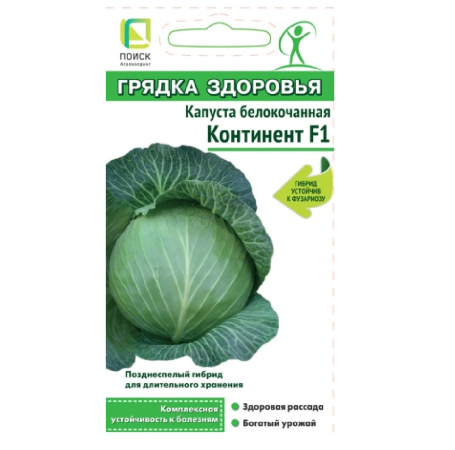 Капуста б_к Континент F1_Грядка здоровья  0_2гр_10