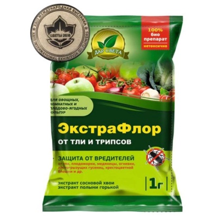 ЭКСТРАФЛОР № 1 от тли и трипсов 1гр  _200