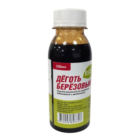 ДЕГОТЬ березовый LISTOK 100мл  _40